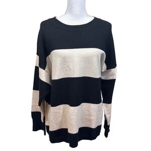 Sanctuary Striped Sweater, modern minimalist, Nancy Meyers weekend, urban cozy